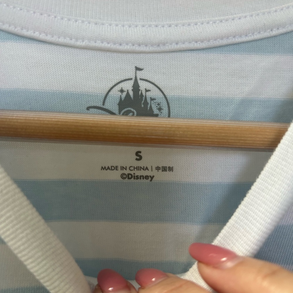 Disney Up Dug Embroidered Striped T-shirt - Picture 3 of 3
